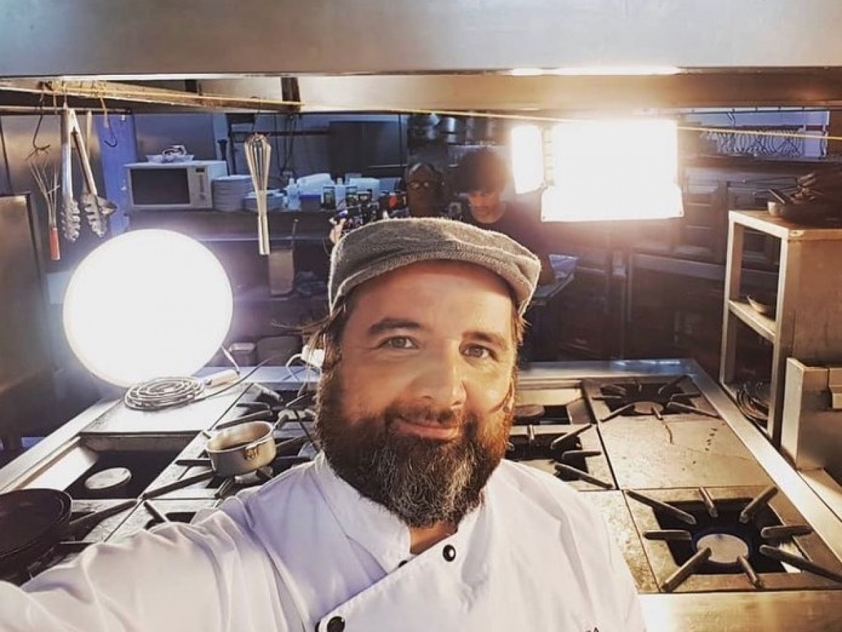 Toto Liera en Patagonia City Bell como cocinero invitado