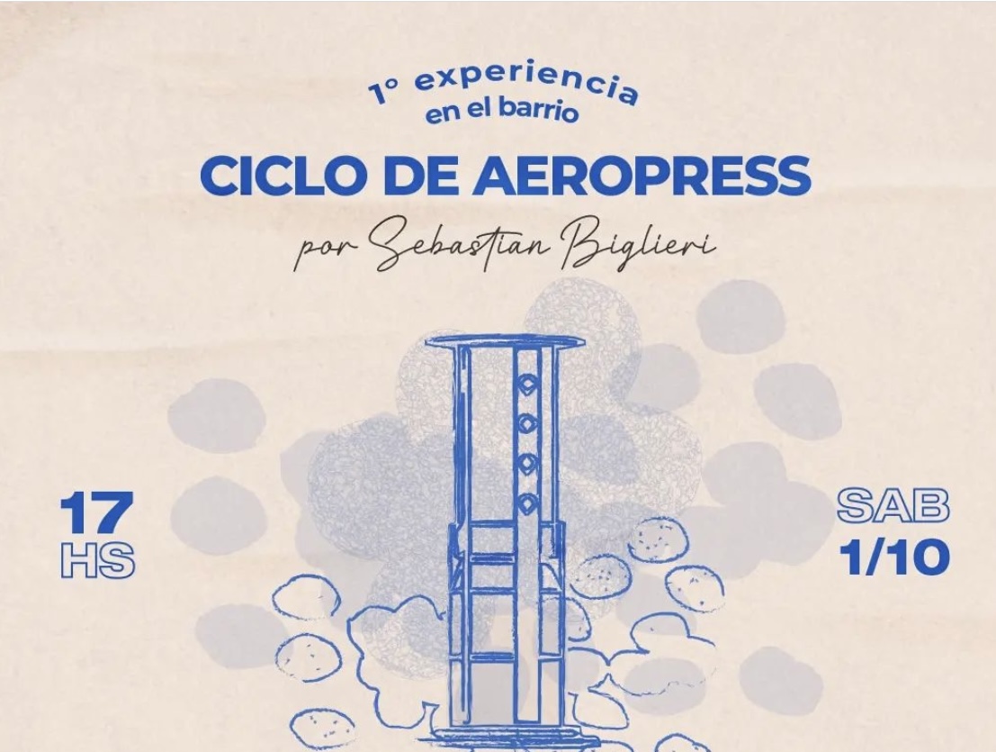 Ciclo de Aeropress: experiencia en el barrio