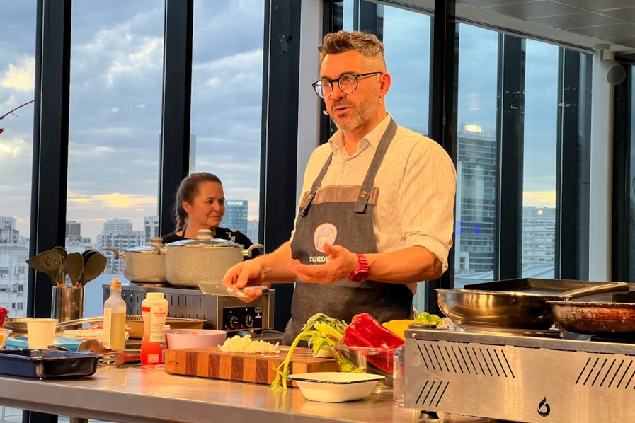 Cocina abierta en el CCK: sabores de Cuyo