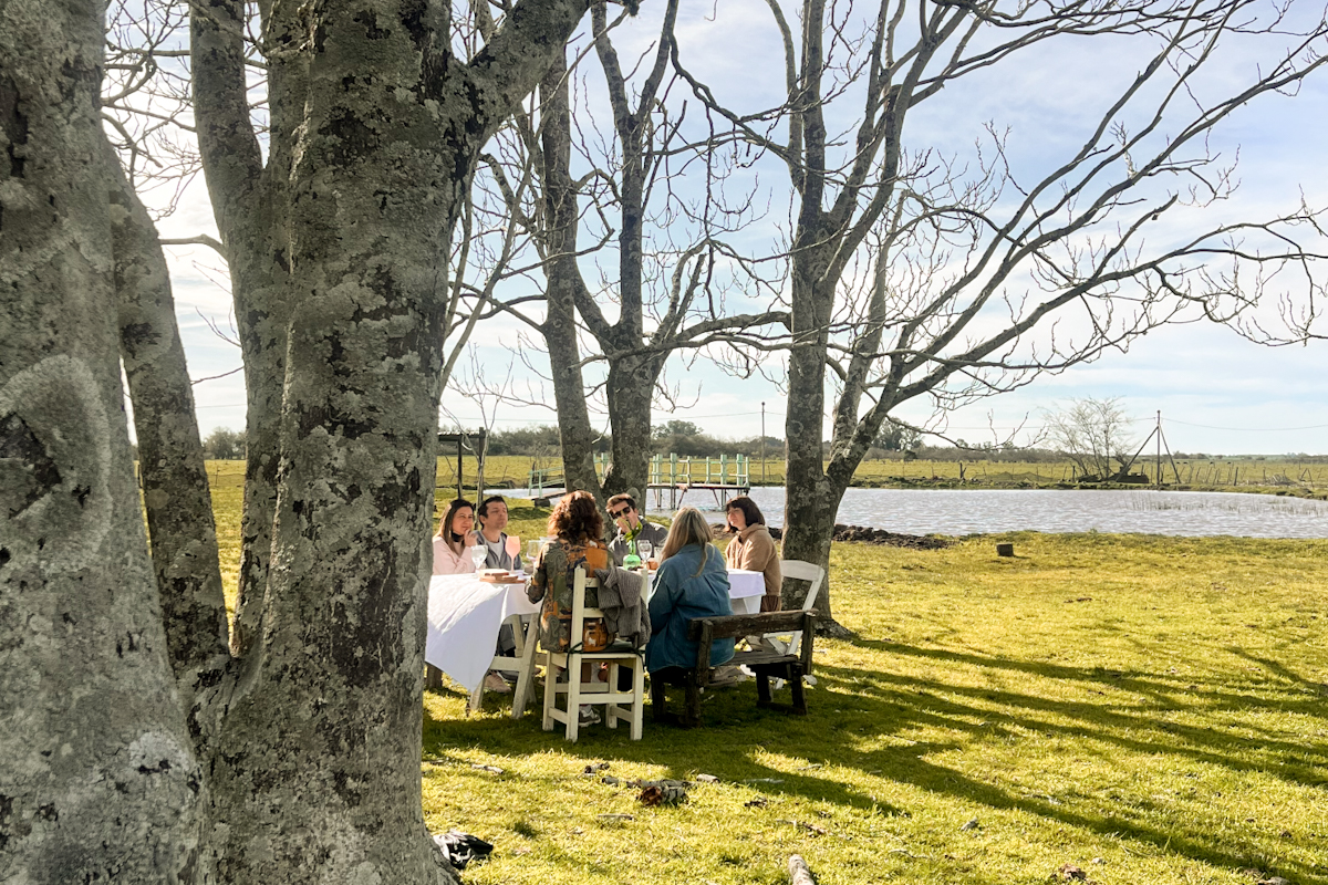 Día del Amigo: almuerzo y degu de vinos en el campo