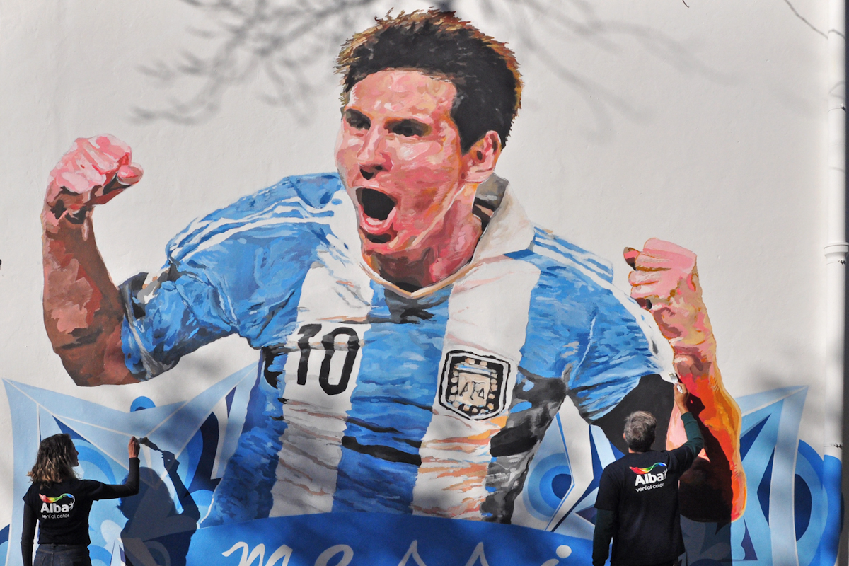 Nuevo Circuito Messi en Rosario: 6 murales que reviven la historia de Lío