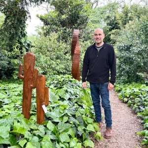 Leonel Ribot: el platense que convirtió en arte el hierro oxidado