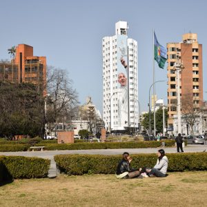 El mural más grande del Papa Francisco está en La Plata