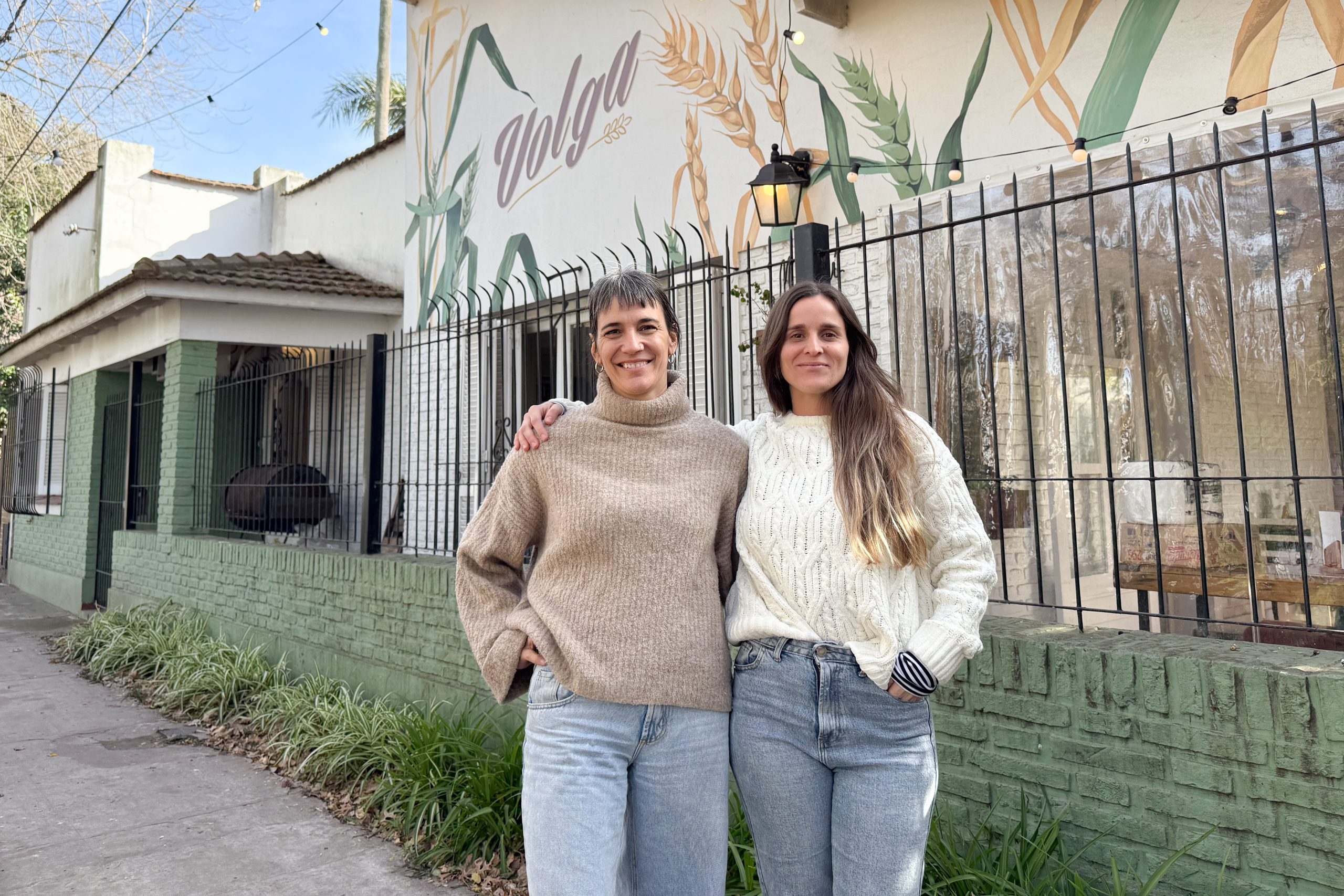 Volga: “Este es un lugar de encuentro donde damos de comer casero y rico”