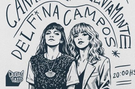 Carmen Sánchez Viamonte y Delfina Campos en Meridiano