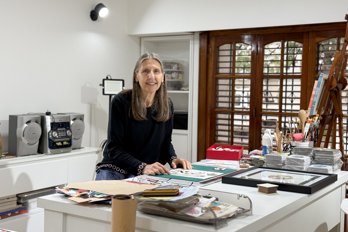 Una visita al taller de Adriana Más (una artista que transforma lo cotidiano en extraordinario)