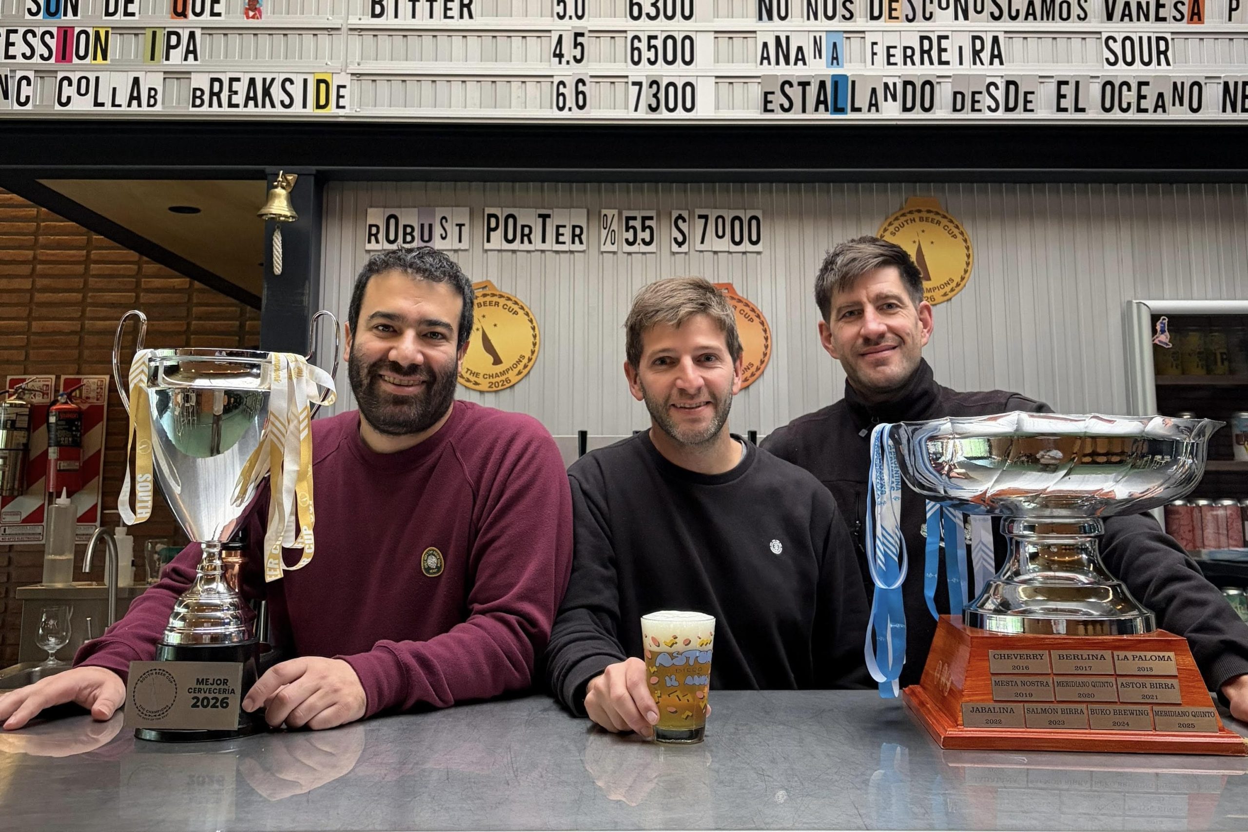 Astor: la mejor cervecería del año de Argentina y de Sudamérica